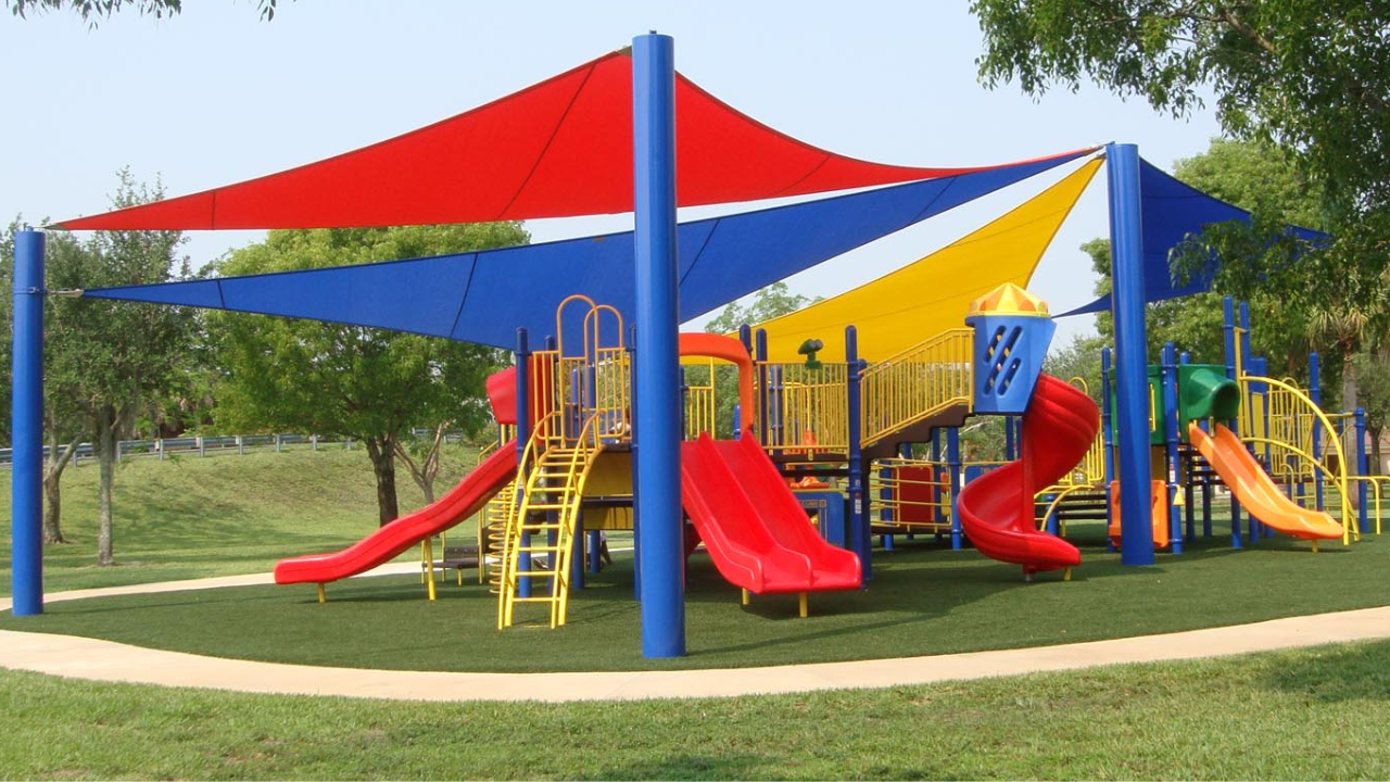 Using Sun Shade Sails to Protect Outdoor Play Areas for Kids